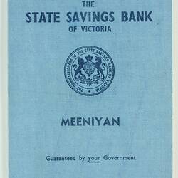 Savings Passbook - State Savings Bank of Victoria, Mrs Wilma J Morter, 1964-1966