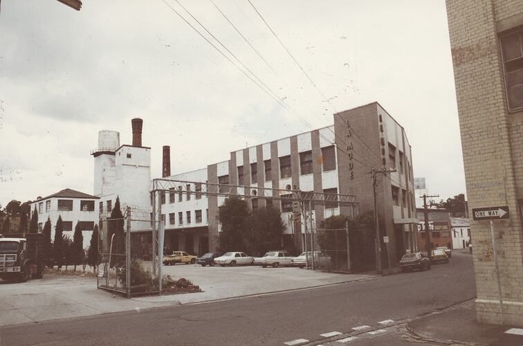 Photograph - Kodak Australasia Pty Ltd, Exterior View of La Mode and Carlton United Brewery Sites, Former Kodak Factory, Abbotsford, circa 1980s