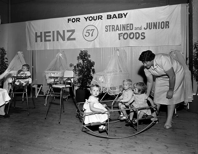 H.J. Heinz Company, Children in a Rocking Chair, Victoria, 05 Mar 1959