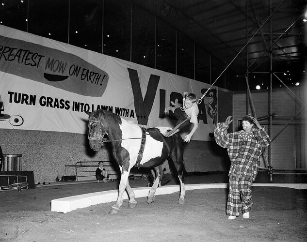 Department of Trade, Acrobatic Circus Performance, Melbourne, 09 Mar 1960