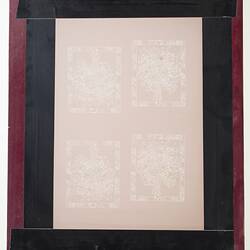 Screen Printing Frame - Four Decorative Images, Lothar Ploss, Melbourne, 1990s