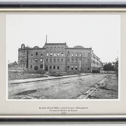 Photograph - Kodak Australasia Ltd, Kodak Head Office and Factory, Abbotsford, Victoria, circa 1912