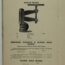 Trade Literature - Bevan & Edwards Pty Ltd, Machine Tools, 1907