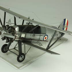 Aeroplane Model - Armstrong Whitworth Siskin IIIA Fighter, England, circa 1928