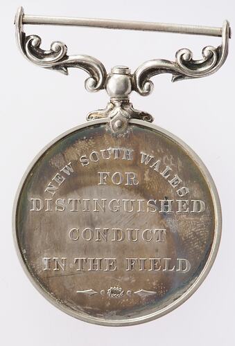 Medal - New South Wales Distinguished Conduct Medal, King Edward VII, Specimen, New South Wales, Australia, 1902 - Reverse