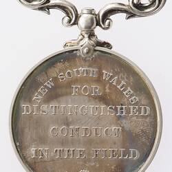 Medal - New South Wales Distinguished Conduct Medal, King Edward VII, Specimen, New South Wales, Australia, 1902 - Reverse