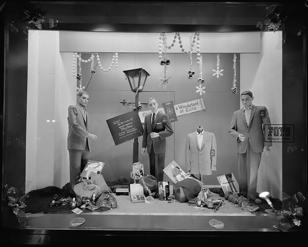 Imperial Chemical Industries, Foys Window Display, Melbourne, Victoria, Nov 1958