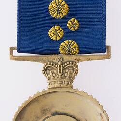 Breast Badge - Medal of the Order of Australia, Australia, 1975 - Reverse