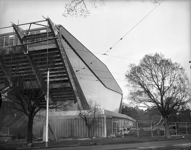 Swimming Pool Exterior, Olympic Park, Melbourne, Victoria, 1956