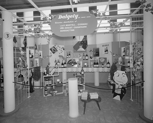 Dalgety & Co Ltd, Exhibition Stand, Melbourne, Victoria, Oct 1958