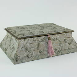 Box with closed lid.