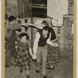 Photograph - Kodak Australasia Pty Ltd, Double K Square Dance Club, Burnley, circa 1950