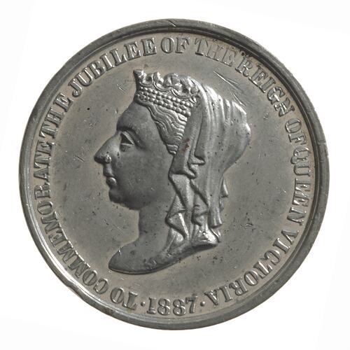 Medal - Jubilee of Queen Victoria, Australia, 1887