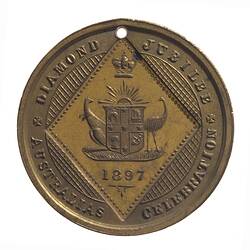 Medal - Diamond Jubilee of Queen Victoria, Celebration, Australia, 1897