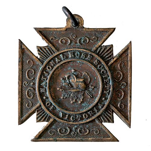 Medal - National Rose Society of Victoria Bronze Prize, c. 1900