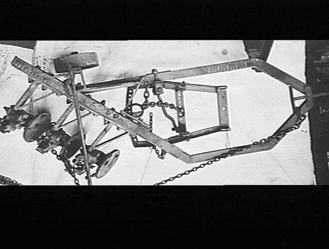 `SMYTHE' 3 FURROW TRACTOR ATTACHED PLOW: 12TH MARCH 1947