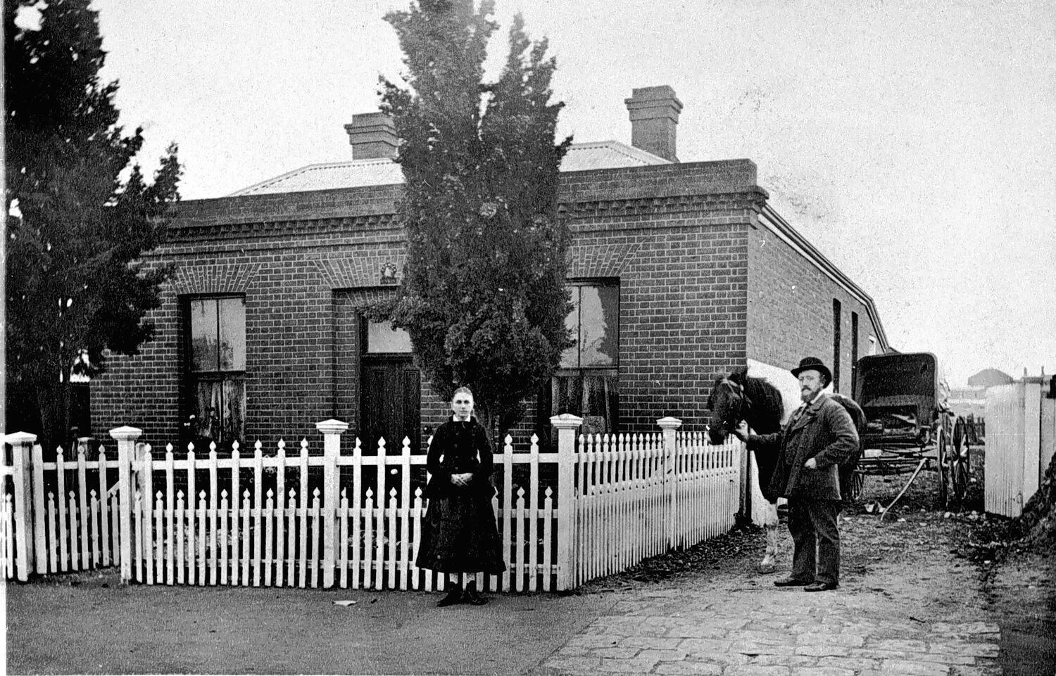 Negative Horsham (?), Victoria, circa 1885