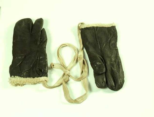 Gloves - US Army, Brown Leather