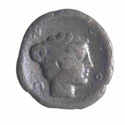 Coin - Obol, Neapolis, Ancient Macedonia, Ancient Greek States, 411-350 BC
