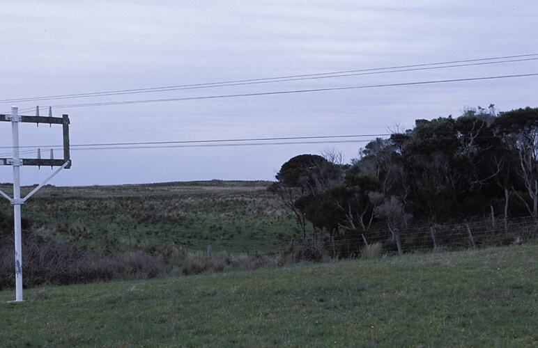 MM 028513 Receive feeder lines. Melbourne Coastal Radio Station, Cape Schanck, Victoria