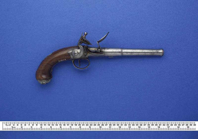 Pistol - Turvey, London, Flintlock, circa 1715