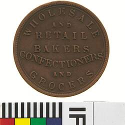 Union Bakery Company Token Penny