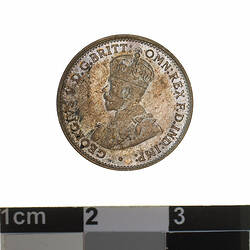 Specimen Coin - Threepence, Australia, 1935