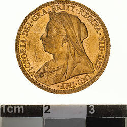Coin - Sovereign, New South Wales, Australia, 1894