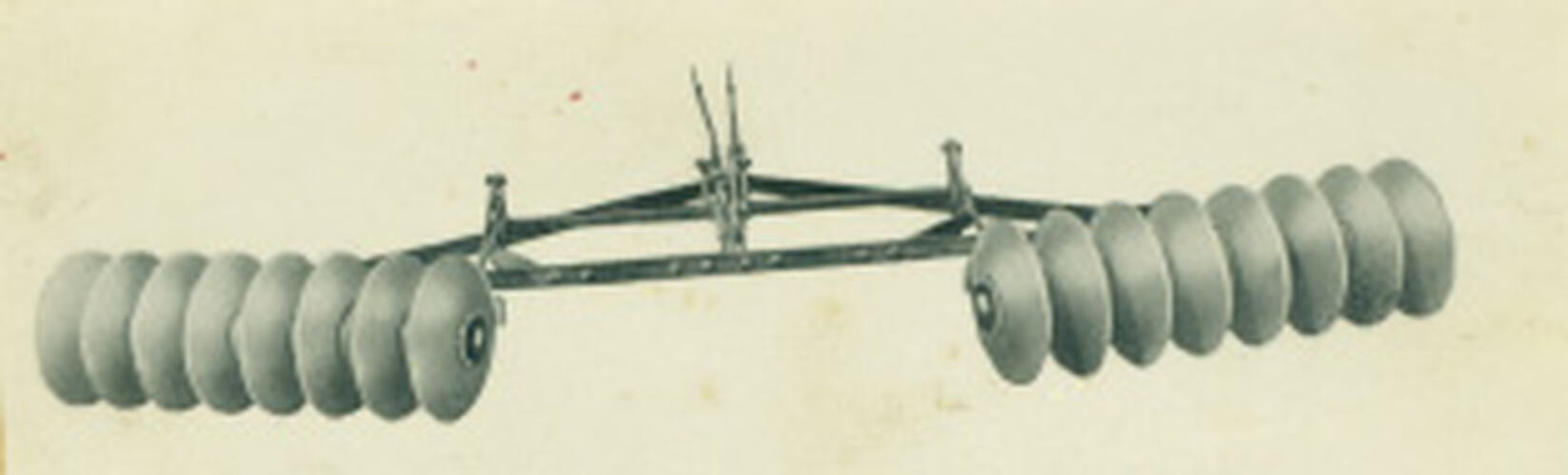Photograph - Tandem disc cultivator
