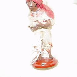 Indian Figure - Hindu Packman's 'Coolie', Pune, Clay, circa 1867
