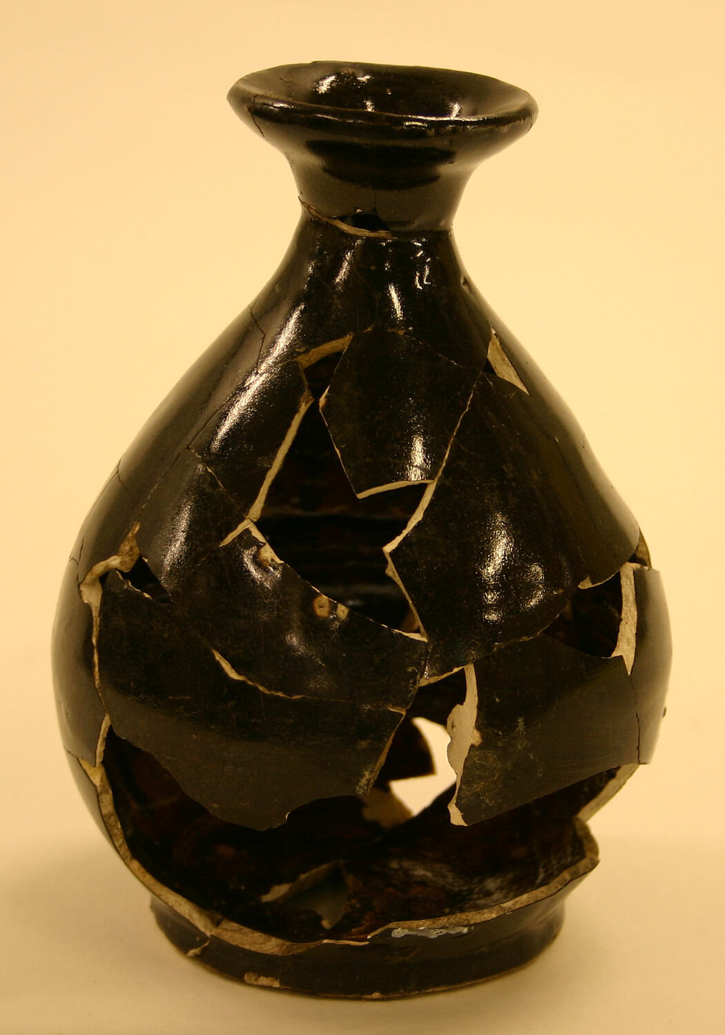 Bottle Rice Wine, Ceramic, China, circa 1880 (Reconstructed)