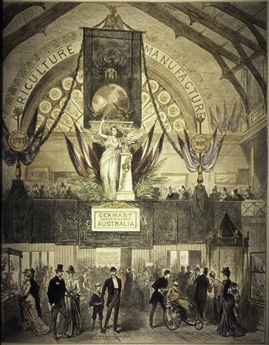 German Trophy, Melbourne Centennial Exhibition 1888