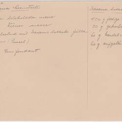 Notes for Cake Design - Karl Muffler, Butterfly & Flower, 1930s-1950s
