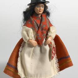 National Doll - Welsh, circa 1970s-1980s