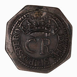 Coin - Shilling, Charles II, Pontefract Seige, Great Britain, 1648 (Obverse)