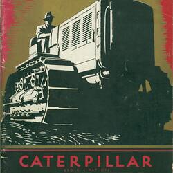 Descriptive Booklet - Caterpillar Tractors, Model Fifty Crawler, circa 1938