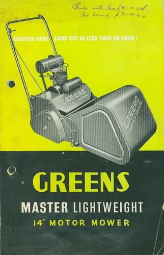 Greens 14" Motor Mower