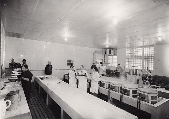 Photograph -  Kodak Australasia Pty Ltd, Silver Nitrate Processing Area, Abbotsford, Victoria, circa 1952