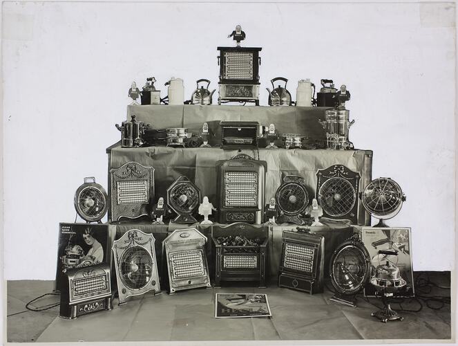 Photograph - Display of Hecla Products for Advertising Purposes, circa 1920s