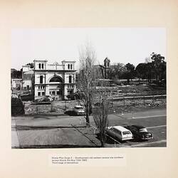 Photograph - Third Stage Demolition of Western Annexe, Exhibition Building, Melbourne, 1967