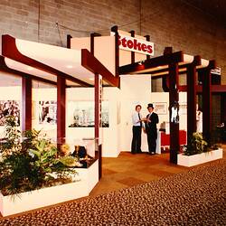 Photograph - Stokes Australia Ltd Exhibit, The Melbourne International Centenary Exhibition, Royal Exhibition Buildings, 1980