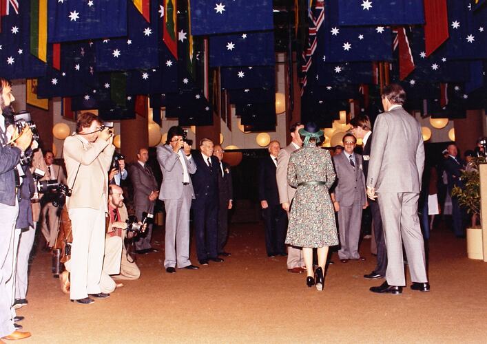 Photograph - Commonwealth Heads of Government Meeting, Visit by Queen Elizabeth II, Royal Exhibition Building, Melbourne, 30 Sep-7 Oct 1981