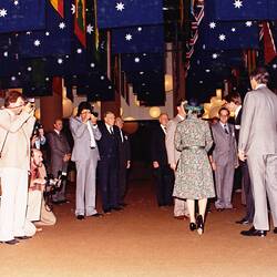 Photograph - Commonwealth Heads of Government Meeting, Visit by Queen Elizabeth II, Royal Exhibition Building, Melbourne, 30 Sep-7 Oct 1981
