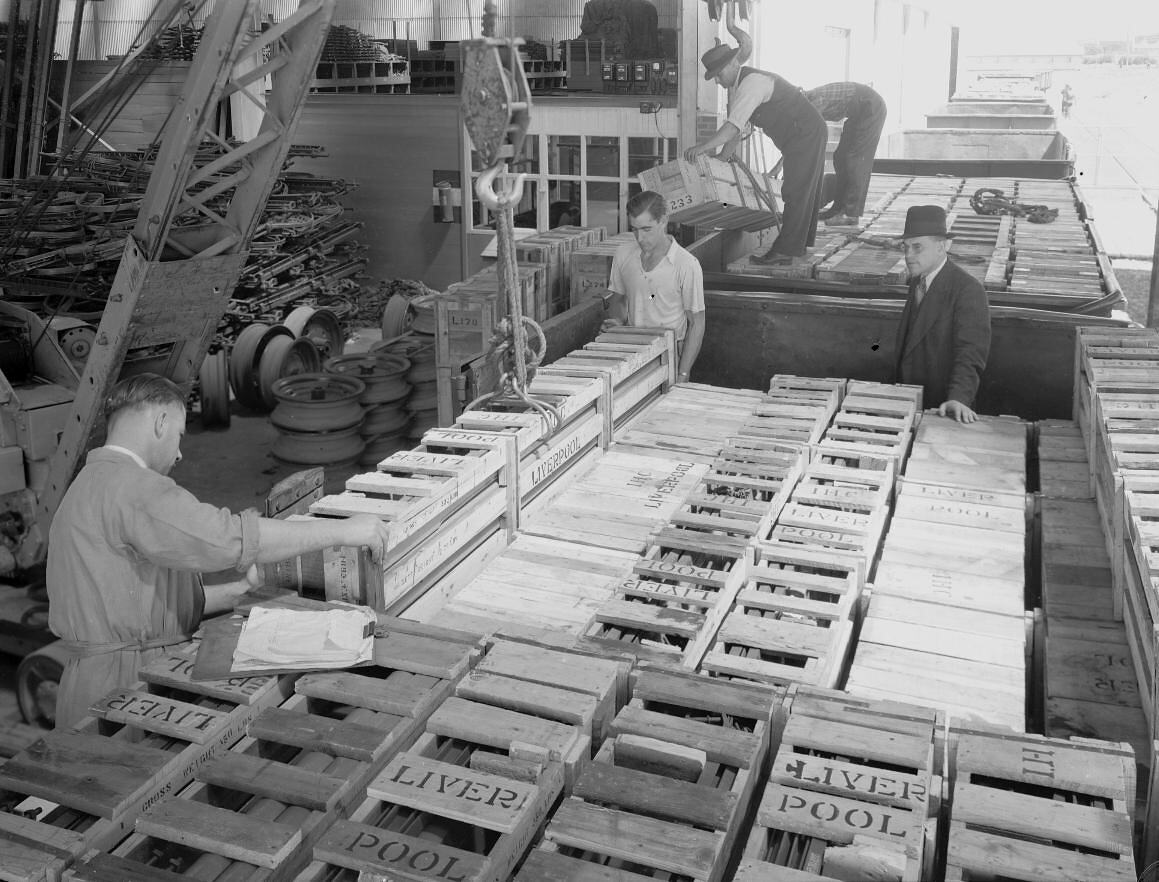 Negative International Harvester, Shipment to Liverpool, GL125