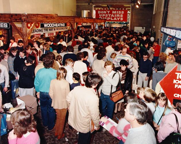 Photograph - Sun News Pictorial Homes Show, Great Hall, Royal Exhibition Building, Aug 1984