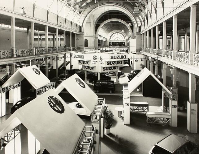 Photograph - Programme '84, Timber Floor Replacement in the Great Hall, Royal Exhibition Buildings, 15 Mar 1984 [sic]
