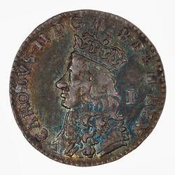 Coin - 1 Penny, Charles II, Great Britain, 1660-1669 (Obverse)