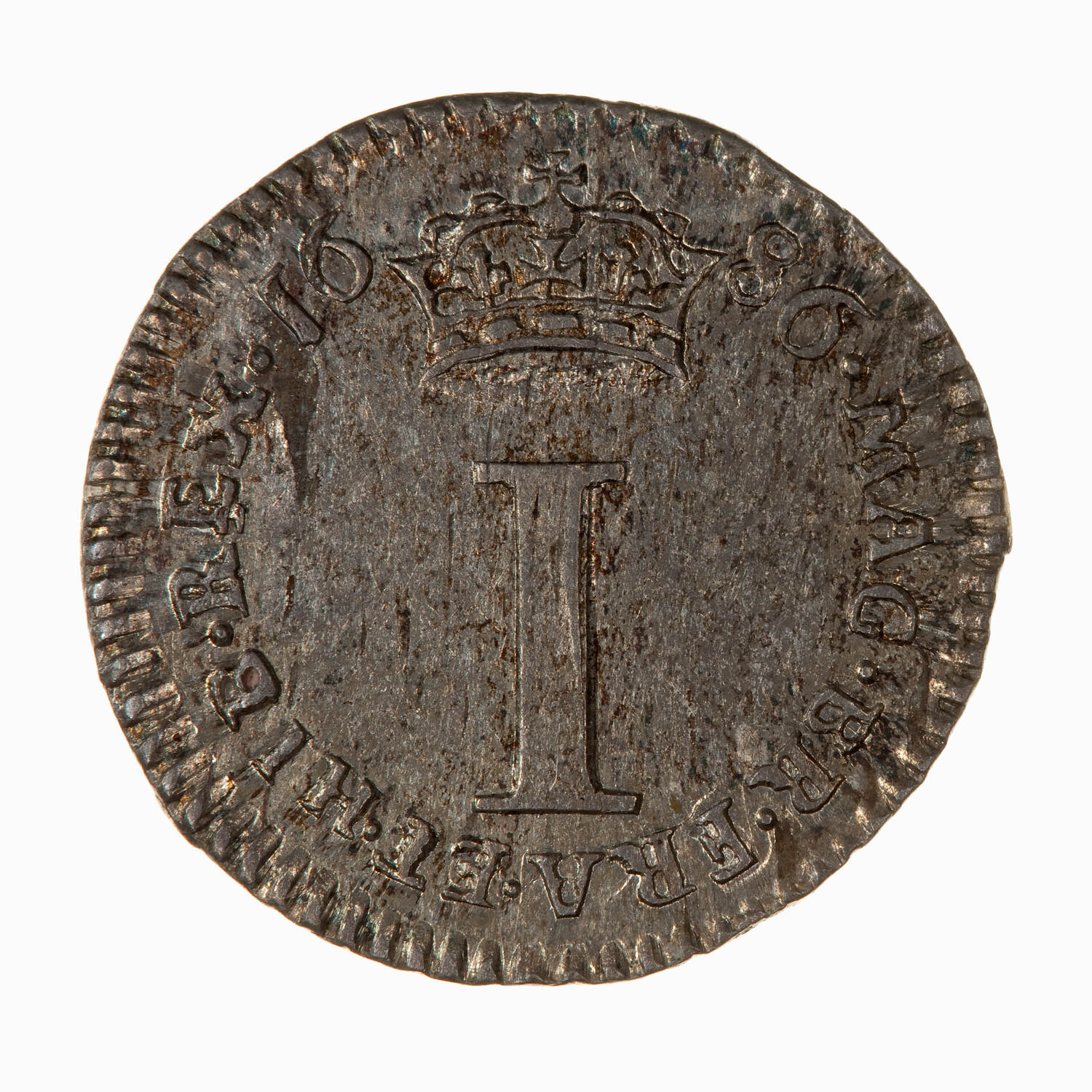 Coin Penny, James II, Great Britain, 1686