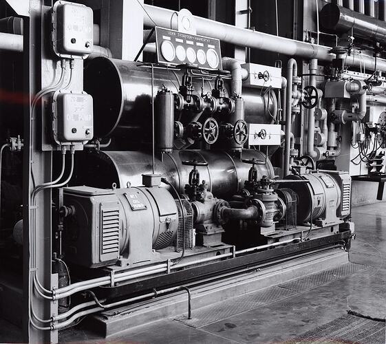 Photograph - Kodak, Powerhouse Oil Pump