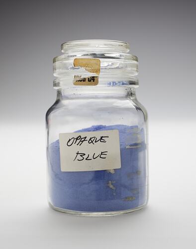 Jar of Pigment - Opaque Blue, circa 1996